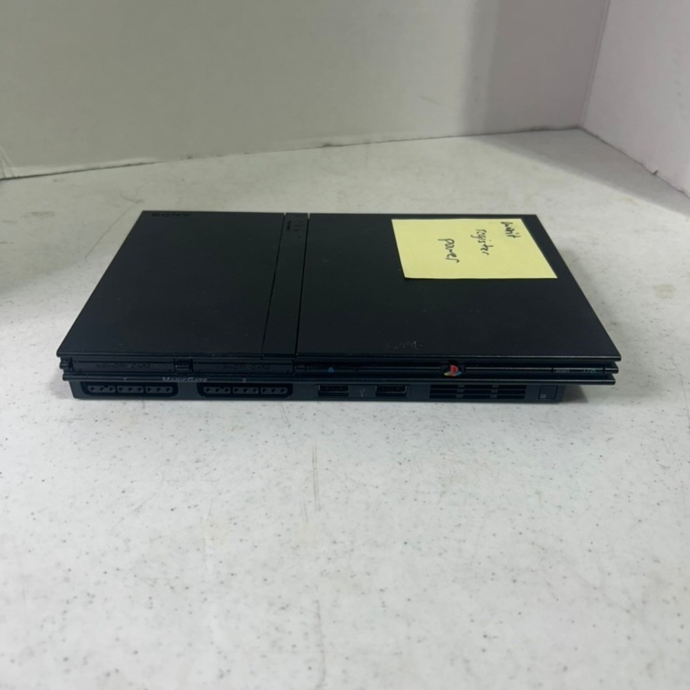 Sony PlayStation 2 PS2 Slim Charcoal Black Console SCPH-70012 Parts Repair